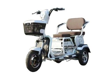 China motocicleta eléctrica de tres ruedas de la batería 20AH, cuerpo plástico blanco del ciclomotor del cargo proveedor