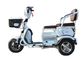 motocicleta eléctrica de tres ruedas de la batería 20AH, cuerpo plástico blanco del ciclomotor del cargo proveedor